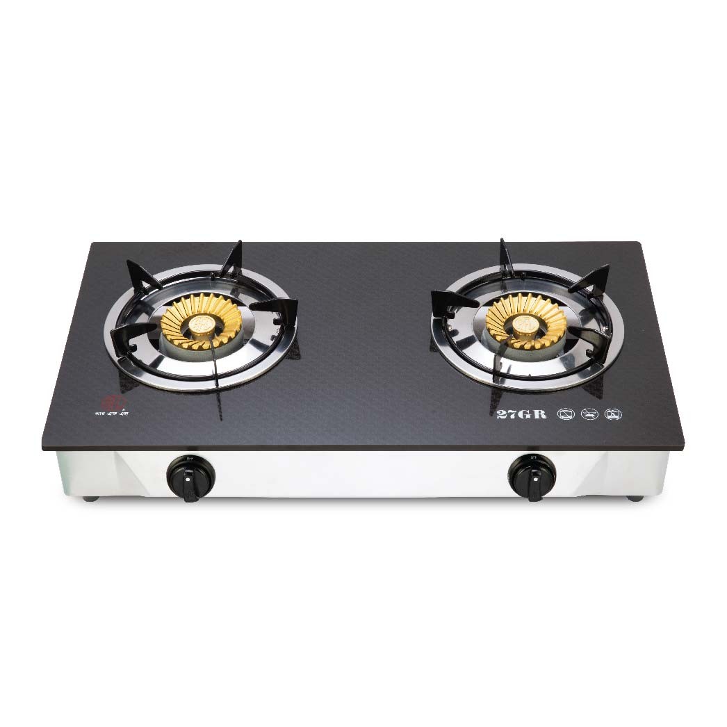 RFL Double Glass Auto Gas Stove - 27 GR (LPG/NG)